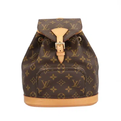 Pre-owned Louis Vuitton Monogram Brown Monogram Backpack ()