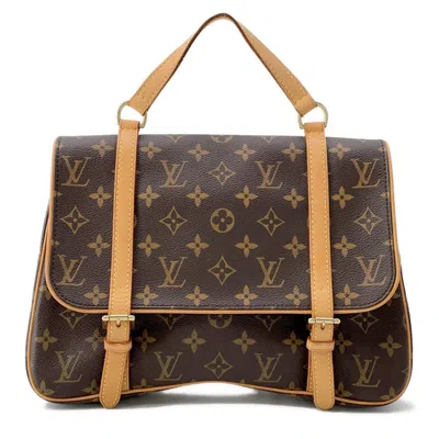 Pre-owned Louis Vuitton Monogram Brown Monogram Backpack ()