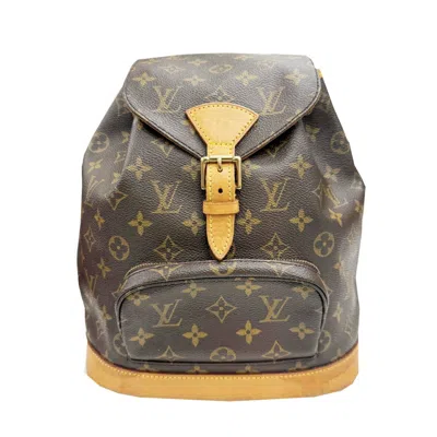 Pre-owned Louis Vuitton Monogram Brown Monogram Backpack ()