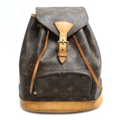 Pre-owned Louis Vuitton Monogram Brown Monogram Backpack ()
