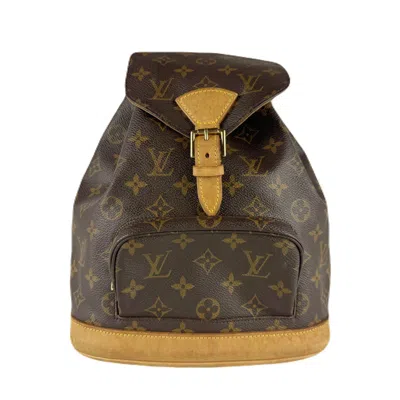 Pre-owned Louis Vuitton Monogram Brown Monogram Backpack ()