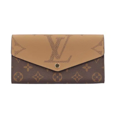 Pre-owned Louis Vuitton Monogram Brown Monogram Canvas Long Wallet (bi-fold) ()