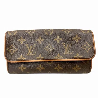 Pre-owned Louis Vuitton Monogram Brown Monogram Clutch Bag Pochette ()