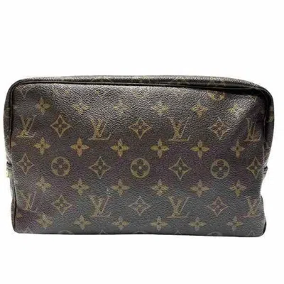Pre-owned Louis Vuitton Monogram Brown Monogram Clutch Bag ()