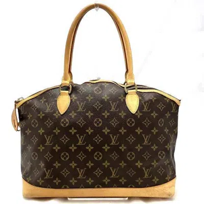 Pre-owned Louis Vuitton Monogram Brown Monogram Handbag Tote Bag ()