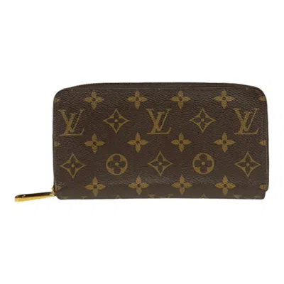 Pre-owned Louis Vuitton Monogram Brown Monogram Long Wallet (bi-fold) ()