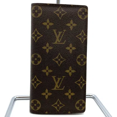 Pre-owned Louis Vuitton Monogram Brown Monogram Long Wallet (bi-fold) ()