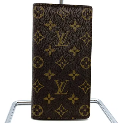 Pre-owned Louis Vuitton Monogram Brown Monogram Long Wallet (bi-fold) ()