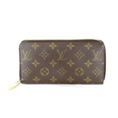 Pre-owned Louis Vuitton Monogram Brown Monogram Long Wallet (bi-fold) ()