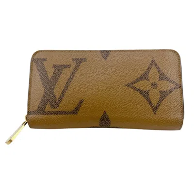 Pre-owned Louis Vuitton Monogram Brown Monogram Long Wallet (bi-fold) ()