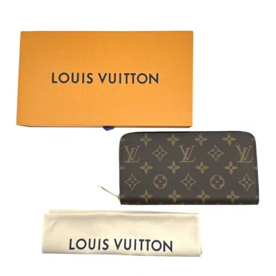 Pre-owned Louis Vuitton Monogram Brown Monogram Long Wallet (bi-fold) ()