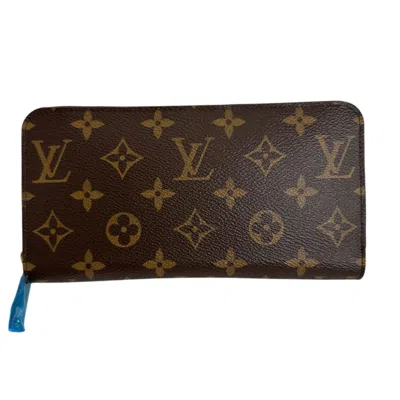 Pre-owned Louis Vuitton Monogram Brown Monogram Long Wallet (bi-fold) ()