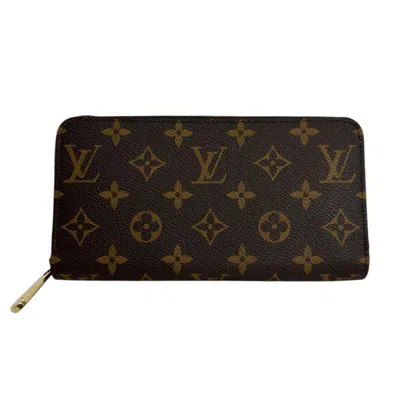 Pre-owned Louis Vuitton Monogram Brown Monogram Long Wallet (bi-fold) ()