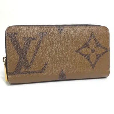 Pre-owned Louis Vuitton Monogram Brown Monogram Long Wallet (bi-fold) ()