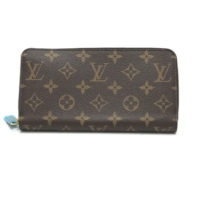 Pre-owned Louis Vuitton Monogram Brown Monogram Long Wallet (bi-fold) ()