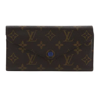 Pre-owned Louis Vuitton Monogram Brown Monogram Long Wallet (bi-fold) ()