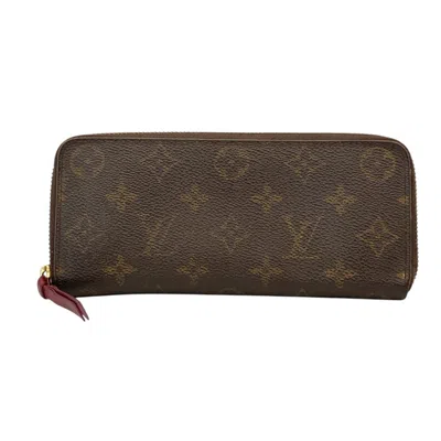 Pre-owned Louis Vuitton Monogram Brown Monogram Long Wallet (bi-fold) ()