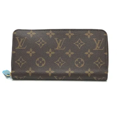 Pre-owned Louis Vuitton Monogram Brown Monogram Long Wallet (bi-fold) ()