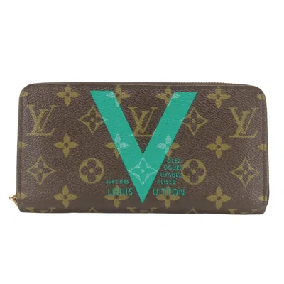 Pre-owned Louis Vuitton Monogram Brown Monogram Long Wallet (bi-fold) ()