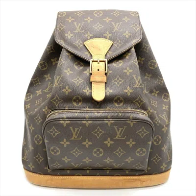 Pre-owned Louis Vuitton Monogram Brown Monogram Monogram Backpack ()