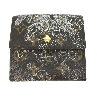 Pre-owned Louis Vuitton Monogram Brown Monogram Monogram Bill Wallet (tri-fold) ()