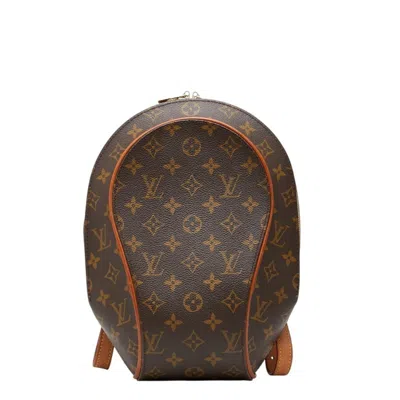 Pre-owned Louis Vuitton Monogram Brown Monogram Monogram Eclipse Pvc Leather Backpack ()
