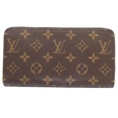Pre-owned Louis Vuitton Monogram Brown Monogram Monogram Long Bill Wallet (bi-fold) () In Brown, Monogram