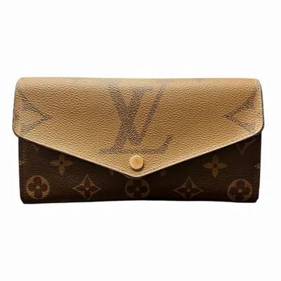 Pre-owned Louis Vuitton Monogram Brown Monogram Monogram Long Wallet (bi-fold) ()