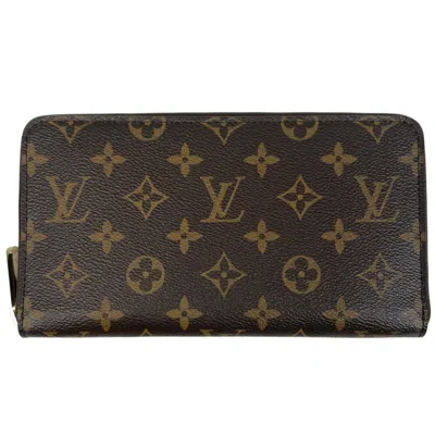 Pre-owned Louis Vuitton Monogram Brown Monogram Monogram Long Wallet (bi-fold) () In Brown, Monogram