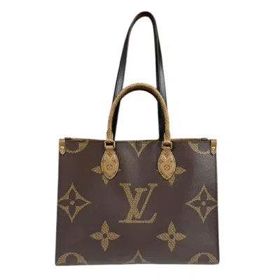 Pre-owned Louis Vuitton Monogram Brown Monogram Monogram Reverse Monogram Monogram Reverse Shoulder Bag (pre-o