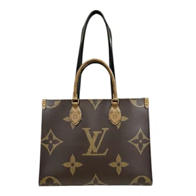 Pre-owned Louis Vuitton Monogram Brown Monogram Monogram Reverse Monogram Monogram Reverse Shoulder Bag (pre-o