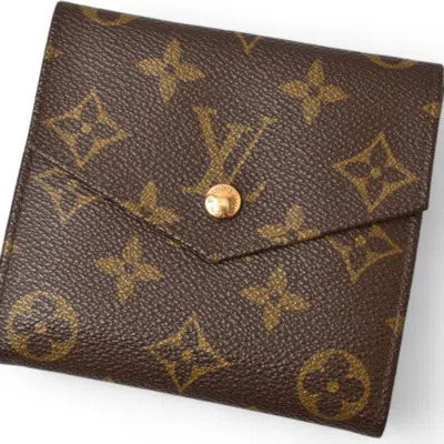 Pre-owned Louis Vuitton Monogram Brown Monogram Monogram Wallet (bi-fold) ()