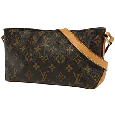 Pre-owned Louis Vuitton Monogram Brown Monogram Pochette Shoulder Bag ()