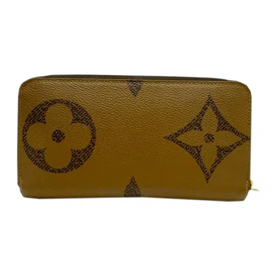Pre-owned Louis Vuitton Monogram Brown Monogram Reverse Long Bill Wallet (bi-fold) ()