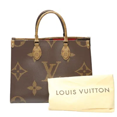 Pre-owned Louis Vuitton Monogram Brown Monogram Tote Bag ()