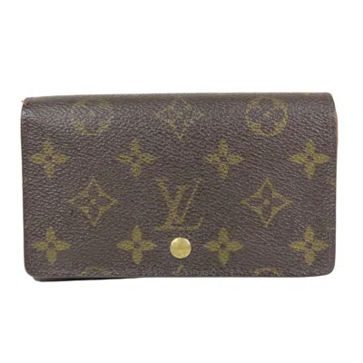 Pre-owned Louis Vuitton Monogram Brown Monogram Wallet (bi-fold) ()