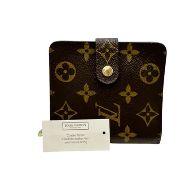 Pre-owned Louis Vuitton Monogram Brown Monogram Wallet (bi-fold) ()