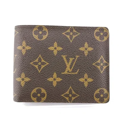 Pre-owned Louis Vuitton Monogram Brown Monogram Wallet (bi-fold) ()