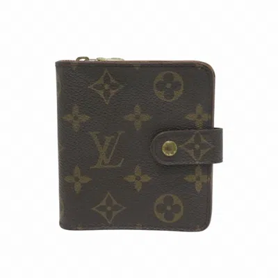 Pre-owned Louis Vuitton Monogram Brown Monogram Wallet (bi-fold) ()