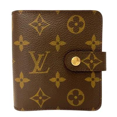 Pre-owned Louis Vuitton Monogram Brown Monogram Wallet (bi-fold) ()
