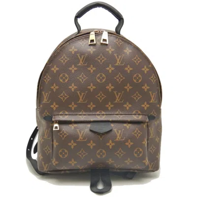 Pre-owned Louis Vuitton Monogram Brown Pvc Backpack ()