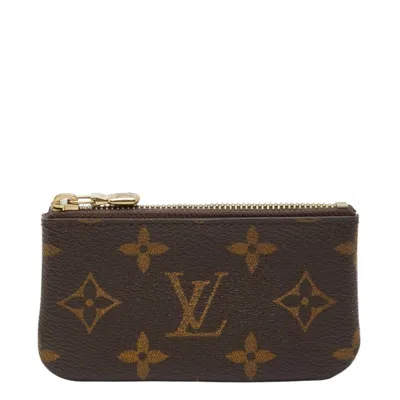 Pre-owned Louis Vuitton Monogram Brown Pvc Leather Coin Purse/coin Case ()
