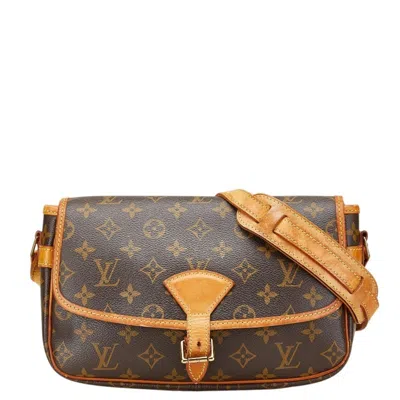 Pre-owned Louis Vuitton Monogram Brown Pvc Leather Shoulder Bag ()