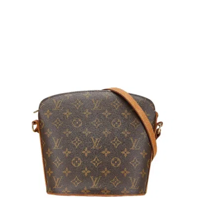 Pre-owned Louis Vuitton Monogram Brown Pvc Leather Shoulder Bag ()