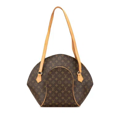 Pre-owned Louis Vuitton Monogram Brown Pvc Leather Shoulder Bag Tote Bag ()