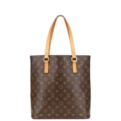 Pre-owned Louis Vuitton Monogram Brown Pvc Leather Shoulder Bag Tote Bag ()
