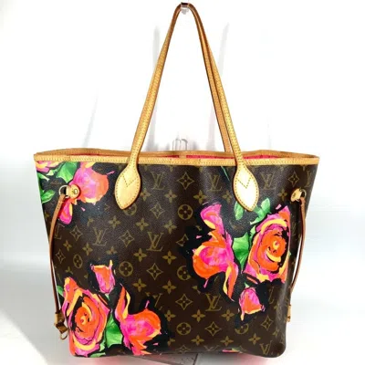 Pre-owned Louis Vuitton Monogram Brown Rose Monogram Shoulder Bag Tote Bag () In Brown, Rose