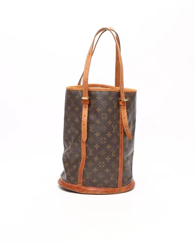 Pre-owned Louis Vuitton Monogram Bucket Gm Bag