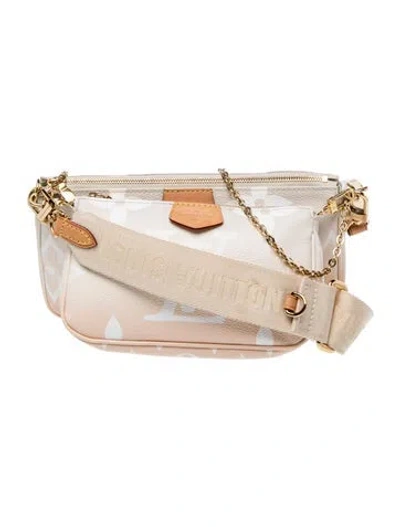 Pre-owned Louis Vuitton Monogram By The Pool Multi-pochette Accessoires In Pink