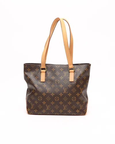 Pre-owned Louis Vuitton Monogram Cabas Mezzo Bag